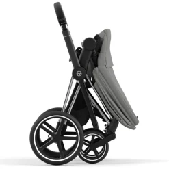 Cybex Priam4 compleet Chrome met zwarte handvatten Sepia Black