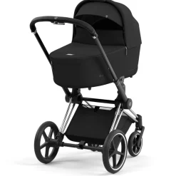 Cybex Priam4 compleet Chrome met zwarte handvatten Sepia Black