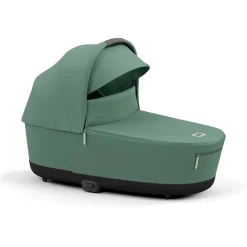 Cybex Priam4 compleet Chrome met zwarte handvatten Leaf Green