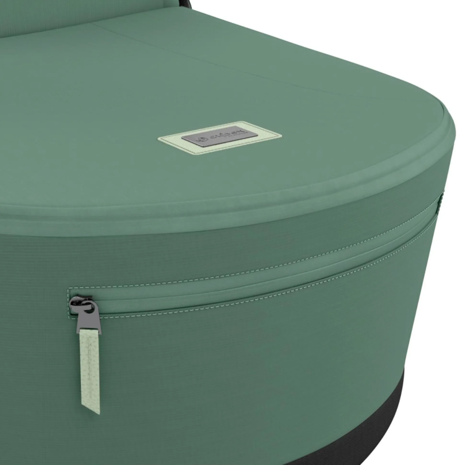 Cybex Priam4 compleet Chrome met zwarte handvatten Leaf Green