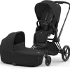 Cybex Priam4 compleet Matt Black frame Sepia Black