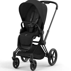 Cybex Priam4 compleet Matt Black frame Sepia Black