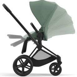 Cybex Priam4 compleet Matt Black frame Leaf Green