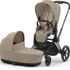 Cybex Priam4 compleet Matt Black frame Cozy Beige