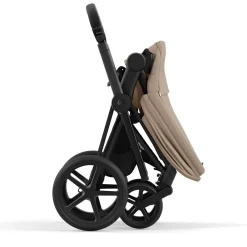 Cybex Priam4 compleet Matt Black frame Cozy Beige