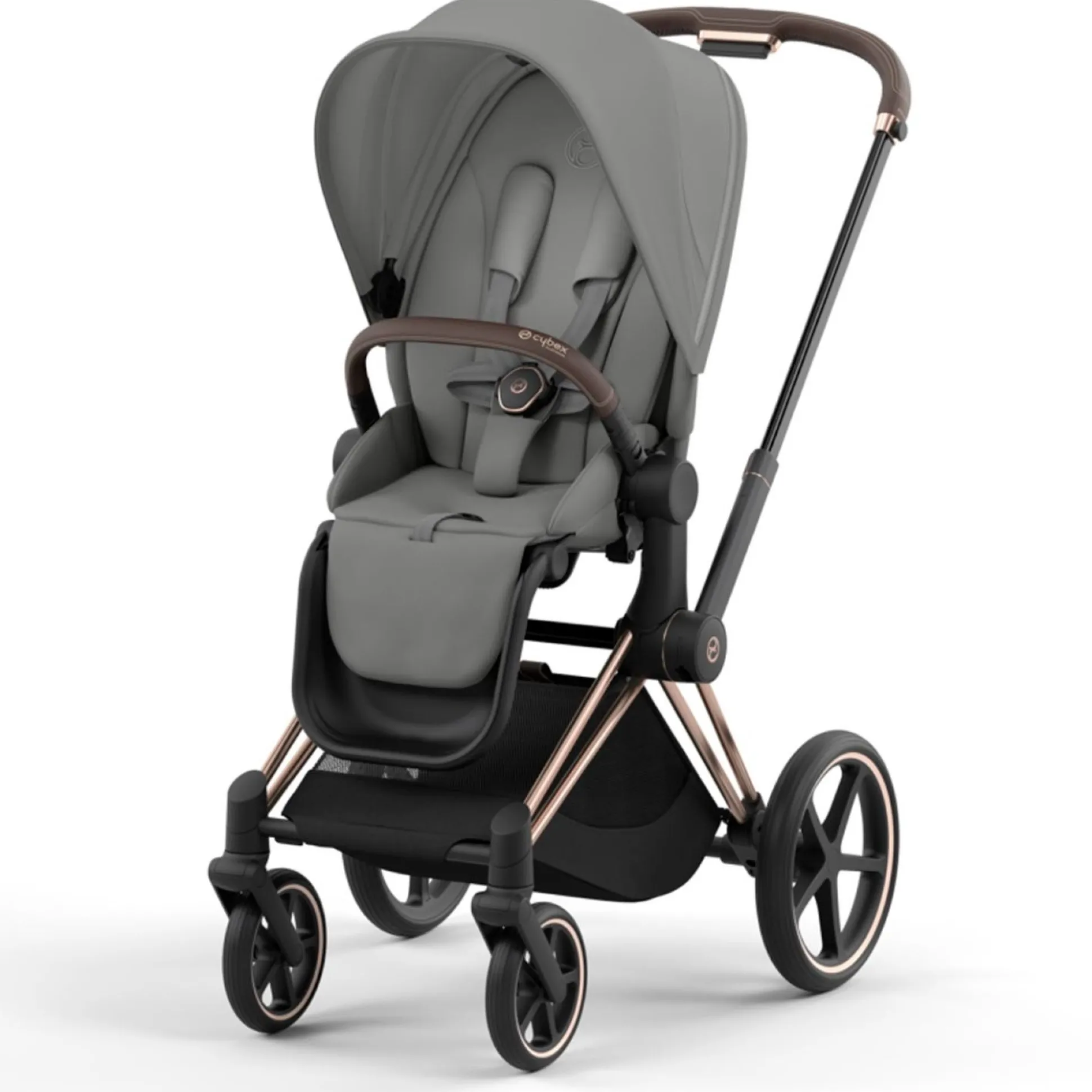 Cybex Priam4 compleet Rosegold Mirage Grey