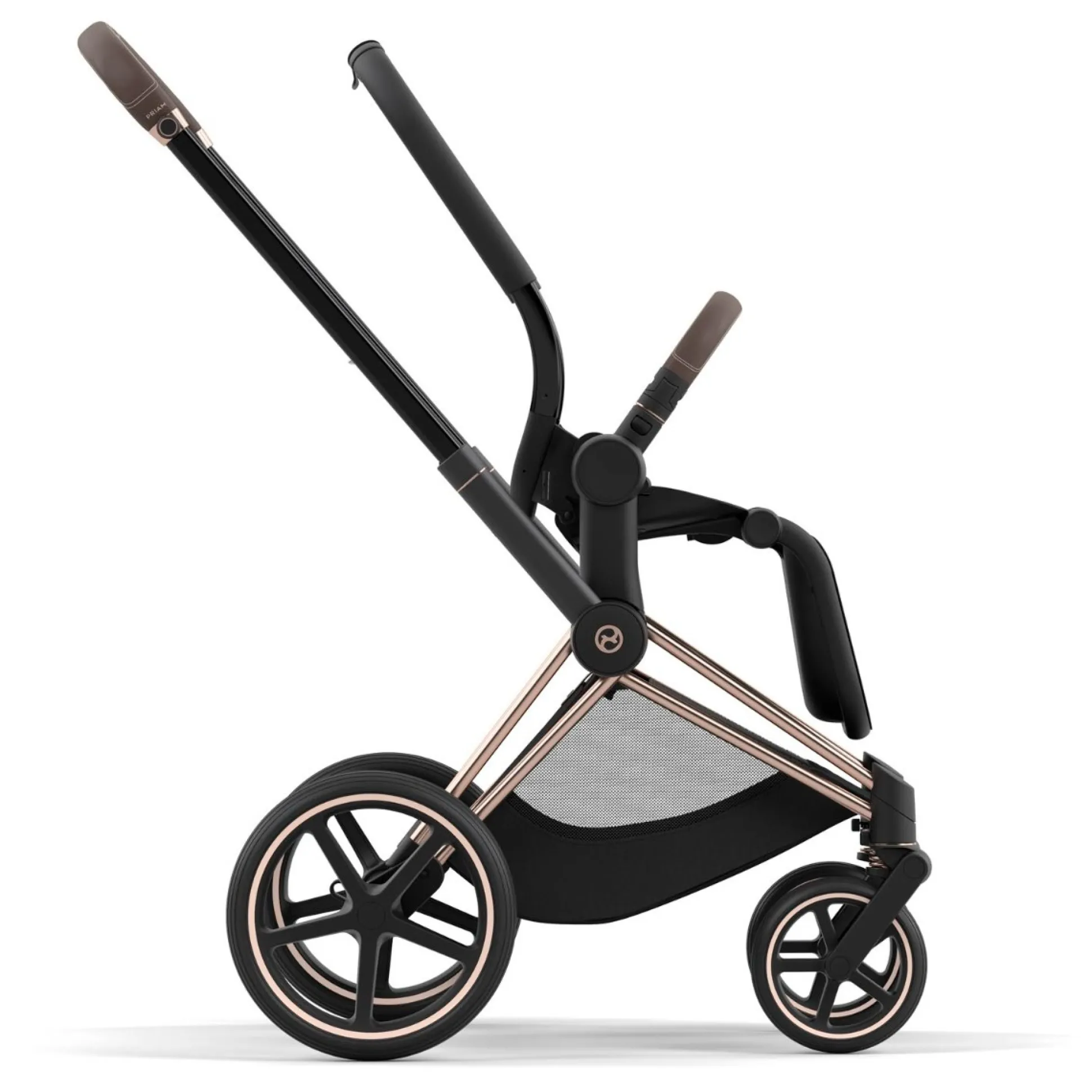 Cybex Priam4 compleet Rosegold Mirage Grey