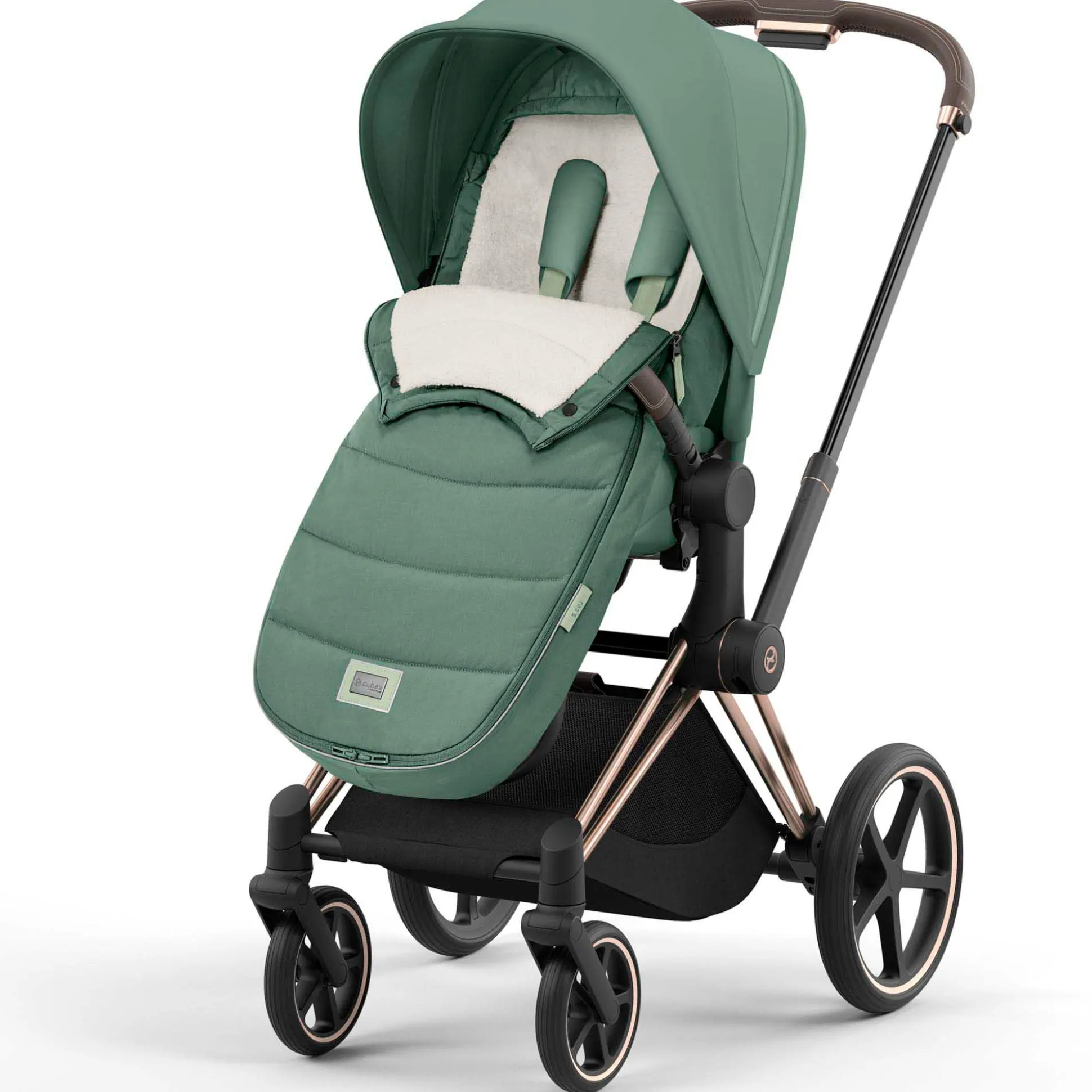Cybex Priam voetenzak Leaf Green