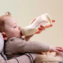 Difrax Anti-Colic S-babyfles glas wit