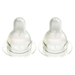 Difrax flessenspeen Natural Large - 2 stuks transparant