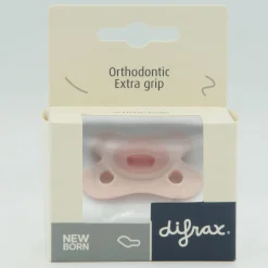 Difrax fopspeen dental newborn Light Pink