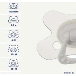 Difrax fopspeen glow in the dark 6 maanden Onbekend