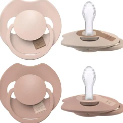 Difrax fopspeen LOVI 0-6 maanden Beigebrown