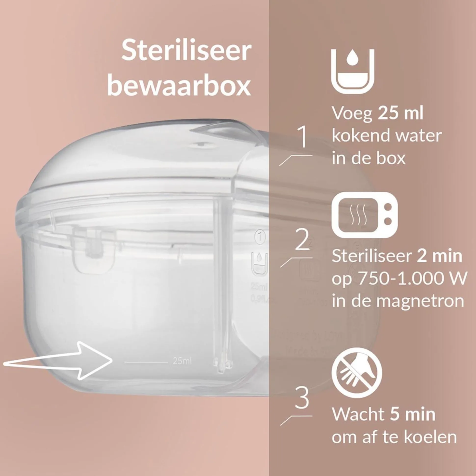 Difrax fopspeen LOVI 0-6 maanden Ecru