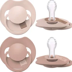 Difrax fopspeen LOVI 6+ maanden Ecru