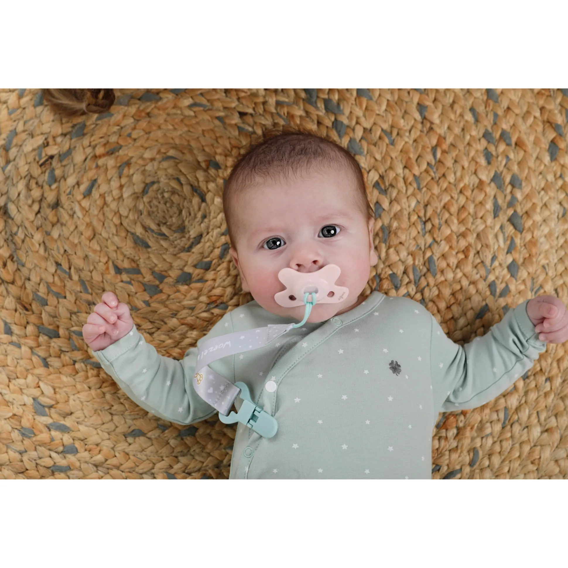 Difrax fopspeen Pure newborn Pink