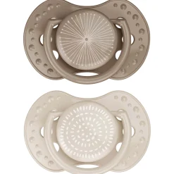 Difrax Lovi Fopspeen 3-6M Harmony Beigebrown