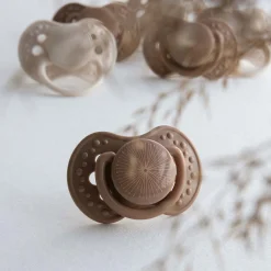 Difrax Lovi Fopspeen 3-6M Harmony Beigebrown