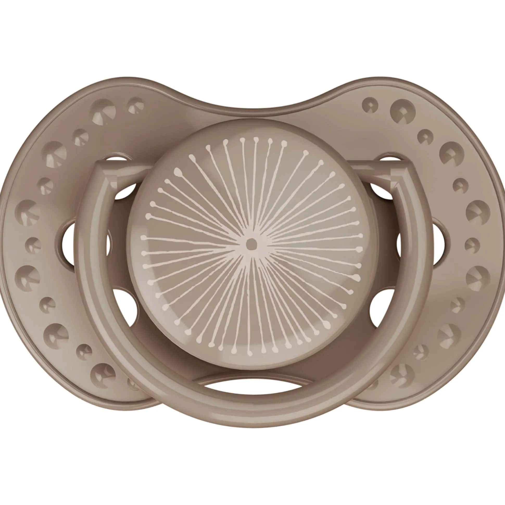 Difrax Lovi Fopspeen 6-18M Harmony Beigebrown