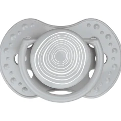 Difrax Lovi Fopspeen 6-18M Harmony Grey