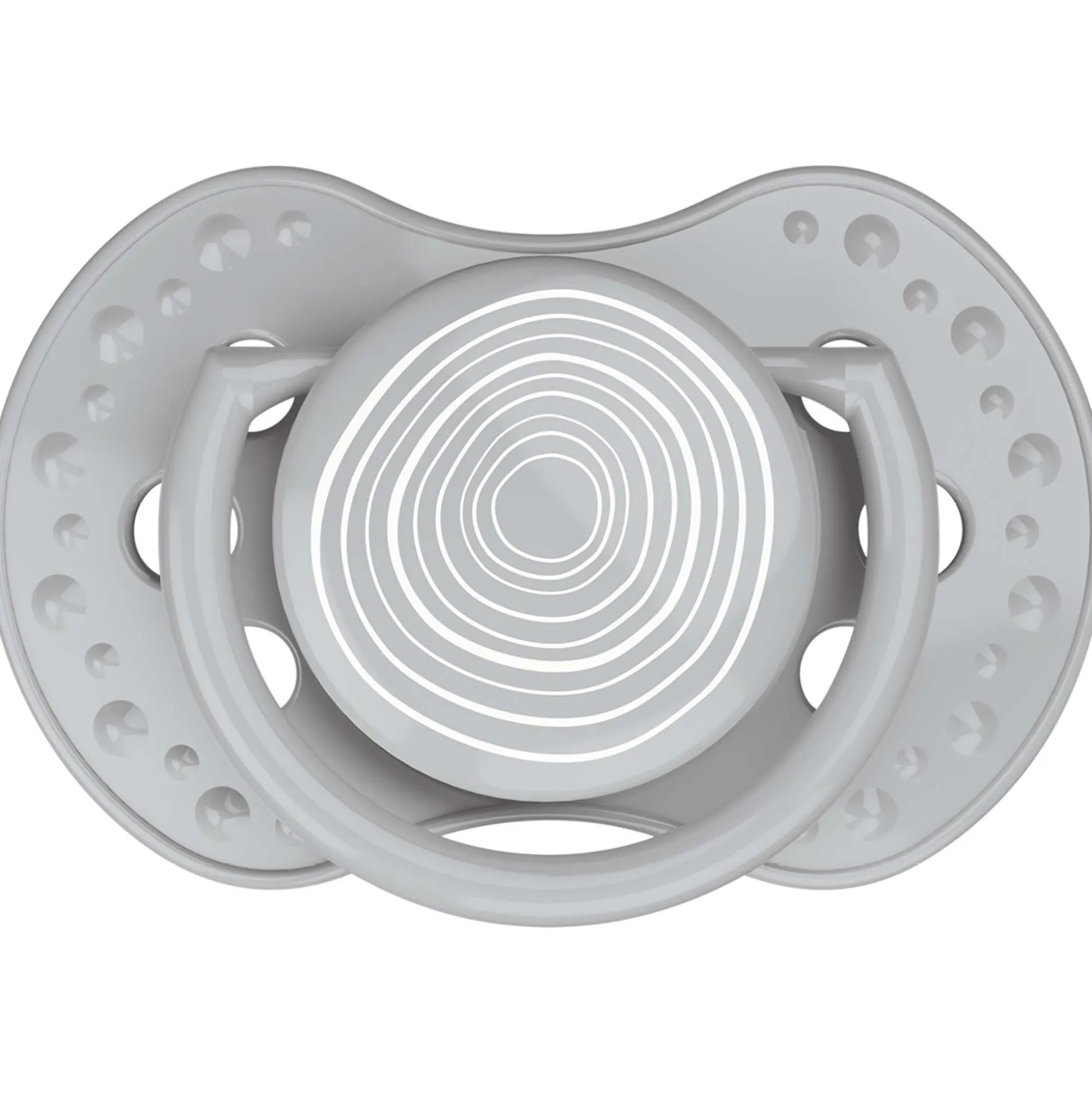 Difrax Lovi Fopspeen 6-18M Harmony Grey