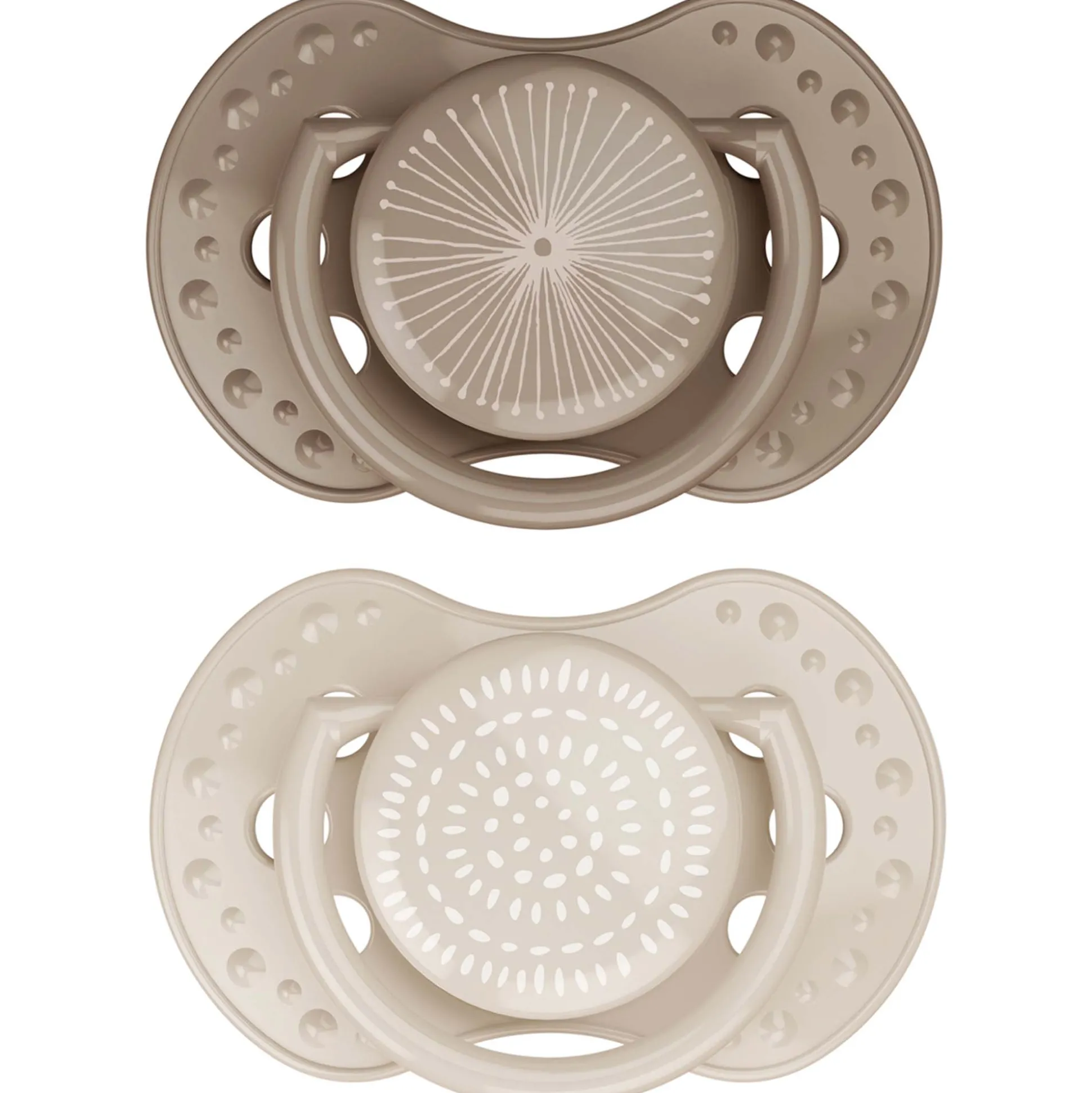 Difrax Lovi Fopspeen 0-3M Harmony Beigebrown