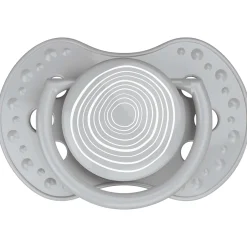 Difrax Lovi Fopspeen 3-6M Harmony Grey