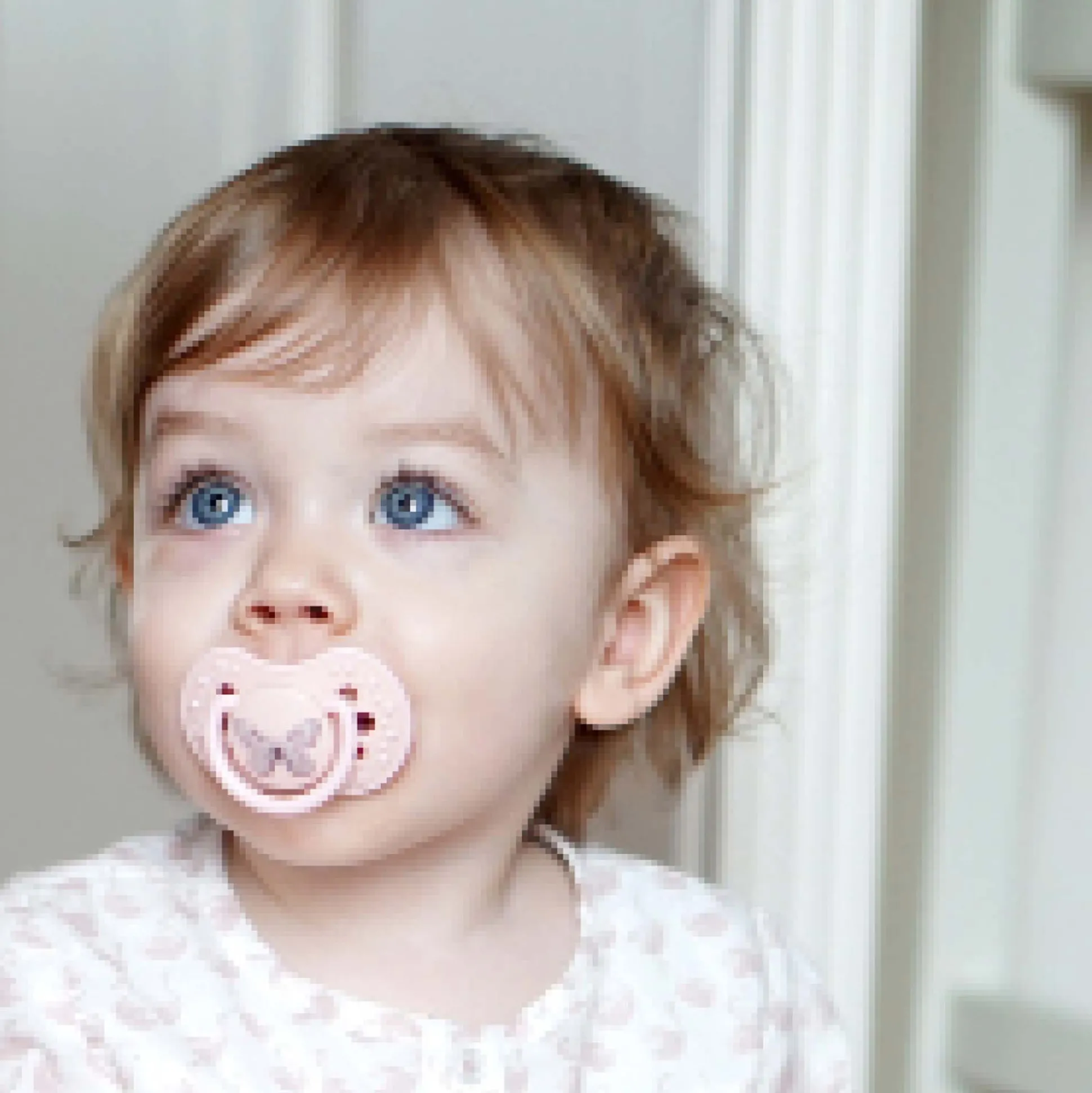 Difrax LOVI Fopspeen 18+M Harmony Pink