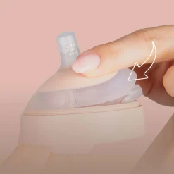 Difrax LOVI Mammafeel flessenspeen Fast 9+ roze