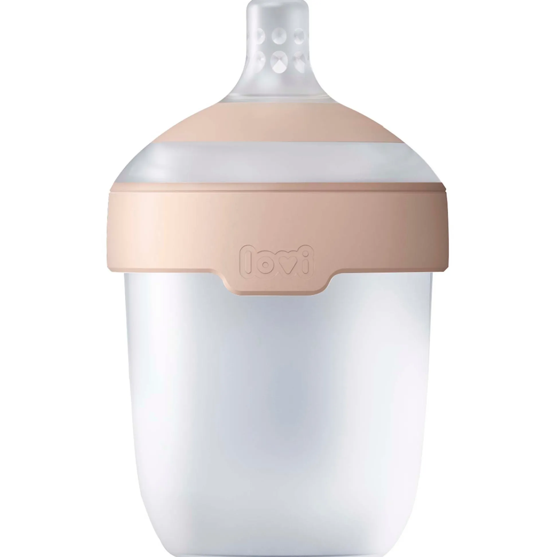 Difrax LOVI Mammafeel fles 150 ml roze