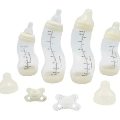 Difrax newborn starterset S-flessen wit