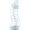 Difrax S-fles Anti-colic - natural 250ml blauw