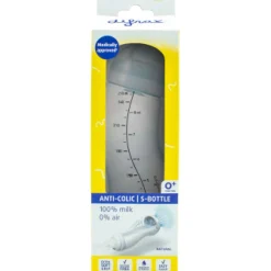 Difrax S-fles Anti-colic - natural 250ml blauw