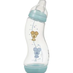 Difrax s-fles smal Woezel & Pip 250ml transparant