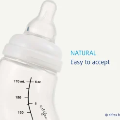 Difrax speen Natural Medium - 2 stuks transparant