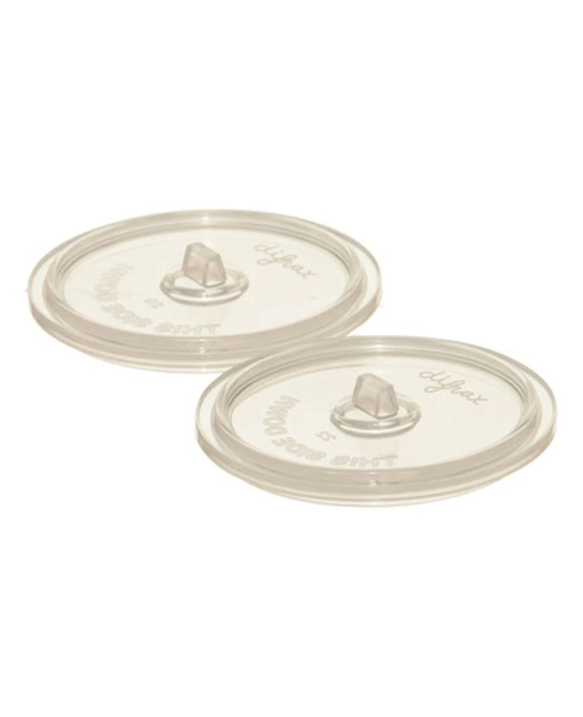 Difrax ventiel s-fles 2 stuks transparant