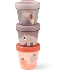 Done By Deer Bewaarbakjes 3-pack roze