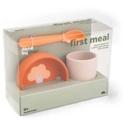 Done By Deer First Meal Eetset oranje