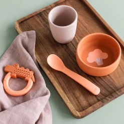 Done By Deer First Meal Eetset oranje