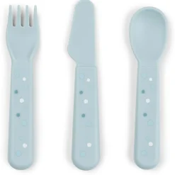 Done By Deer Foodie Bestekset blauw