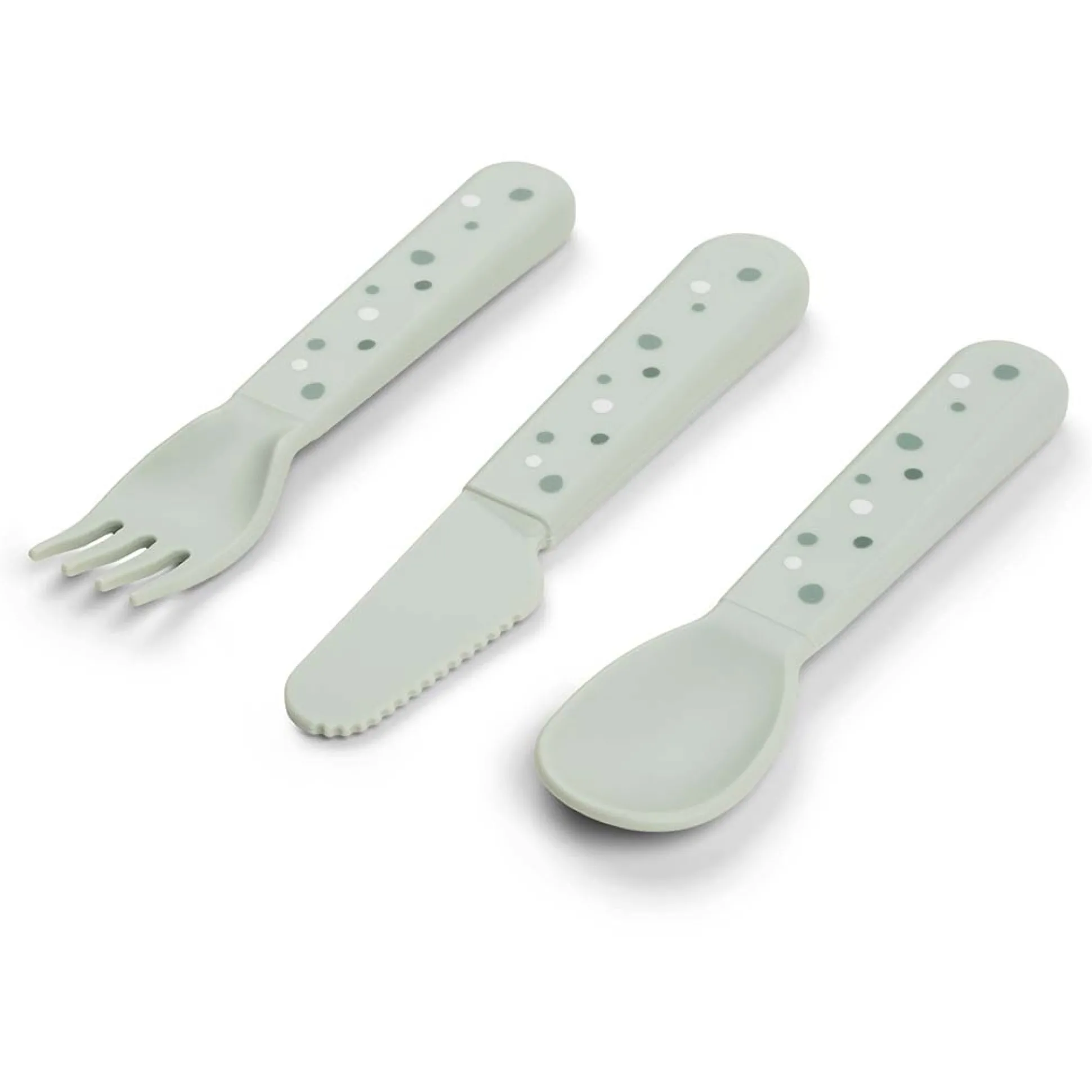 Done By Deer Foodie Bestekset groen