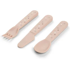 Done By Deer Foodie Bestekset roze