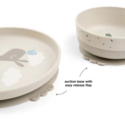 Done By Deer Foodie Eetset beige