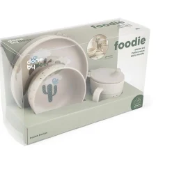 Done By Deer Foodie Eetset beige
