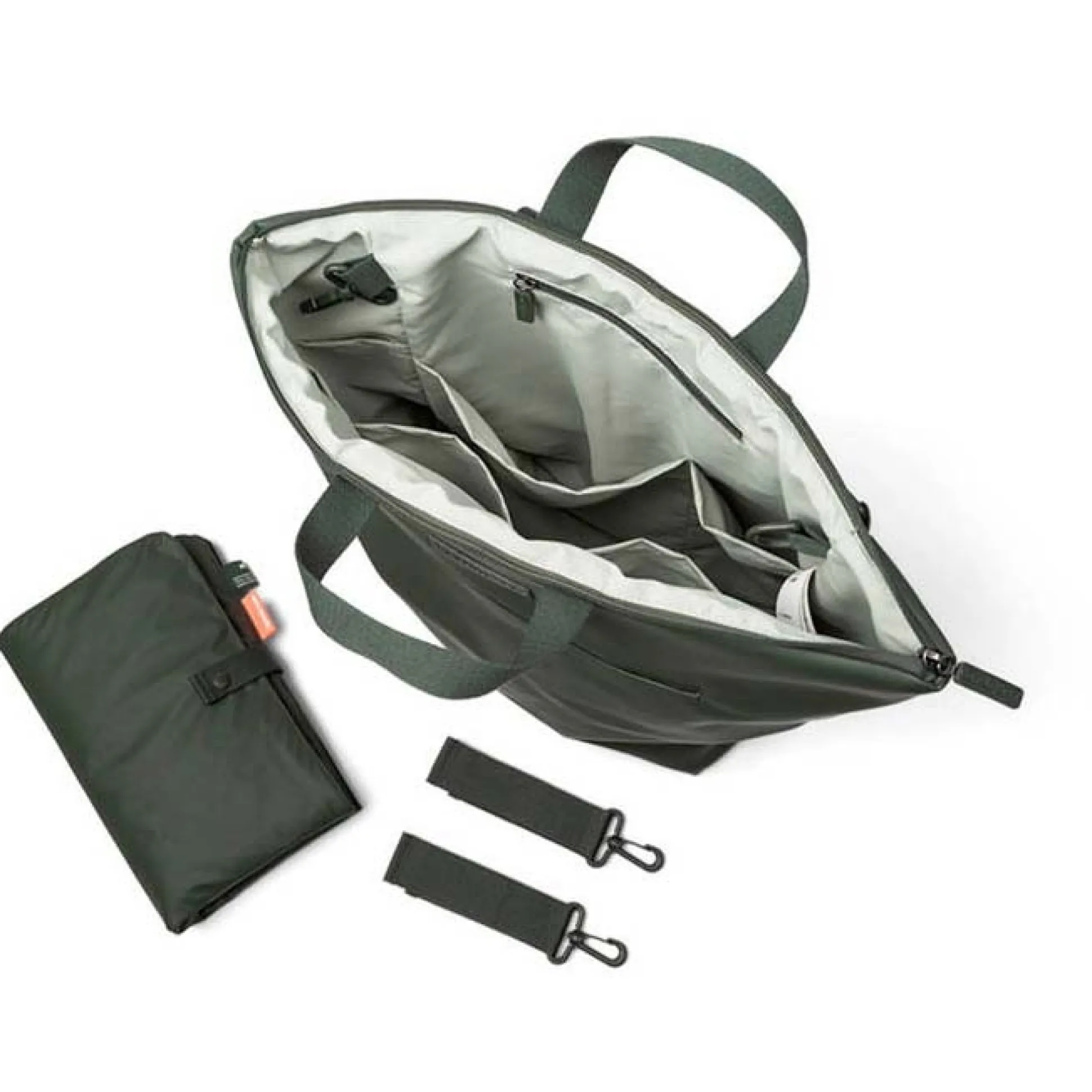 Done by Deer luiertas rugzak Green