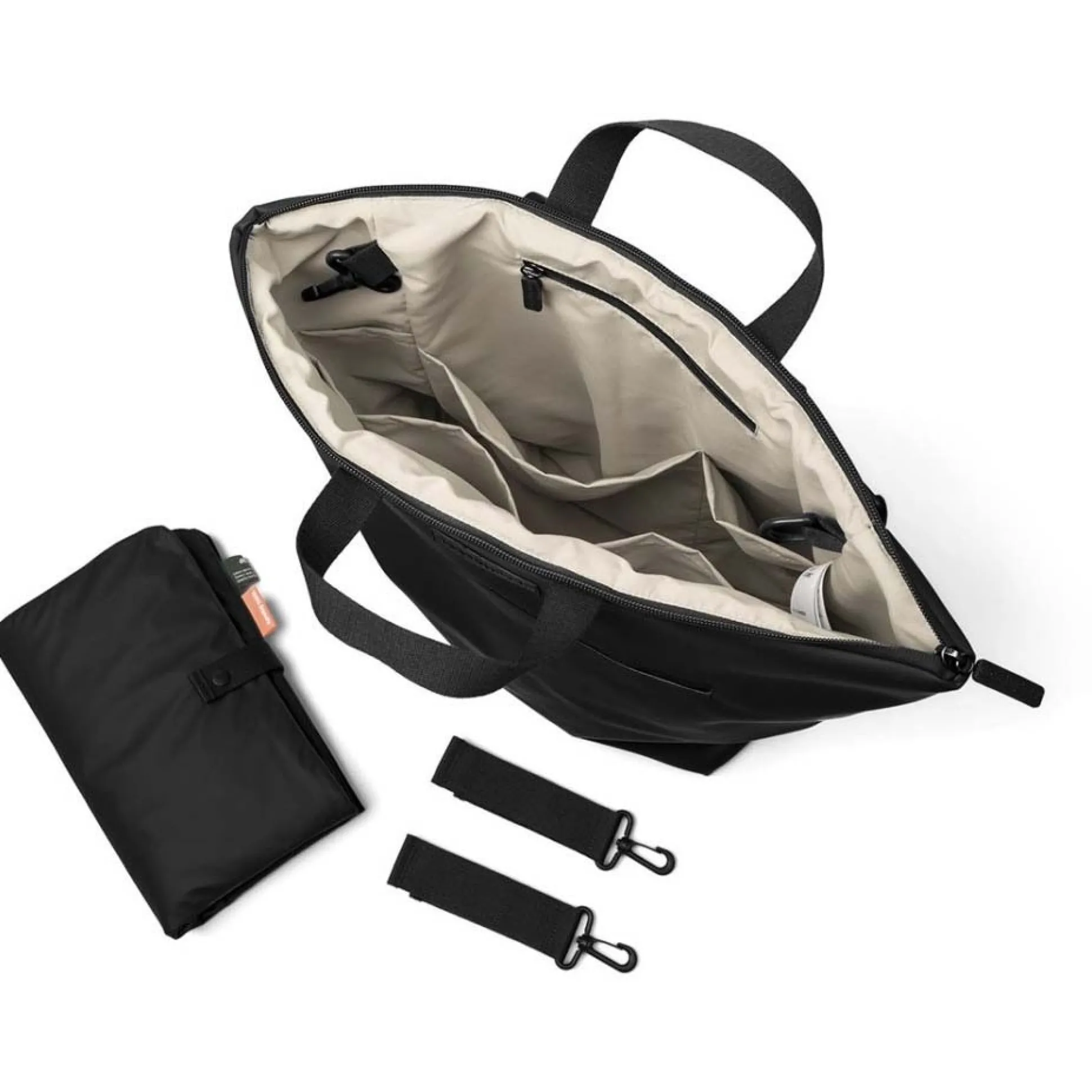 Done by Deer luiertas rugzak Black