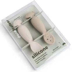 Done by Deer oefenlepels Tiny Farm beige