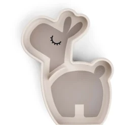 Done By Deer Silicone Stick&Stay snackplate Lalee beige