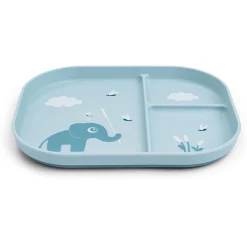 Done by Deer vakjes bord blauw