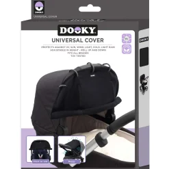 Dooky cover zonnescherm Black